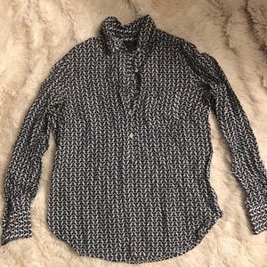 J. Crew blouse gently used size 4
